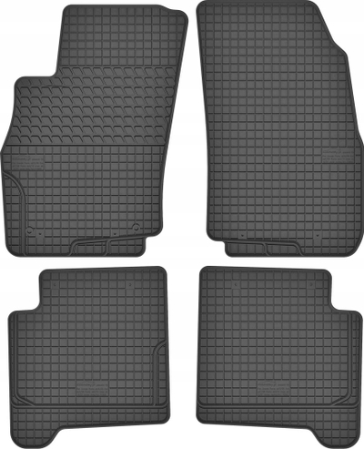 Tapete gome GeyerHosaja për Fiat Linea, set 4 copë, antirrëshqitës, të zinj