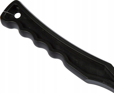 Lëshues topi për qen Emako, 48 cm, me top tenisi, i zi