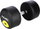 Hantel HMS HG PRO 40, 40 kg, i veshur me gomë, i zi
