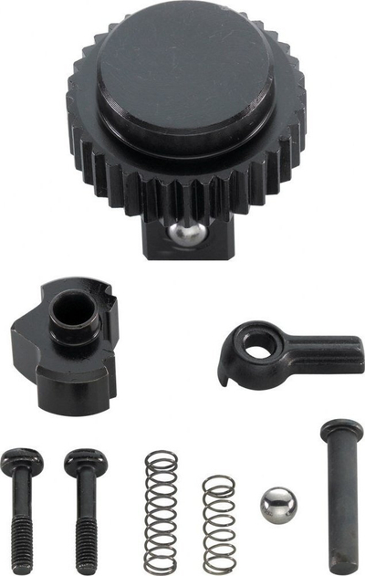 Set pjesë këmbimi Stahlwille 5120+7210/15 19040000, për ratçe, i zi