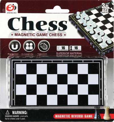 Lojë shahu magnetike MEGA CREATIVE 544367, palosëse, për 2 lojtarë