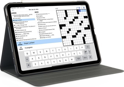 Këllëf Pipetto Origami No5 Rotating Folio Case, për iPad Air 11" 2024 dhe 10.9" 2022/2020, i zi