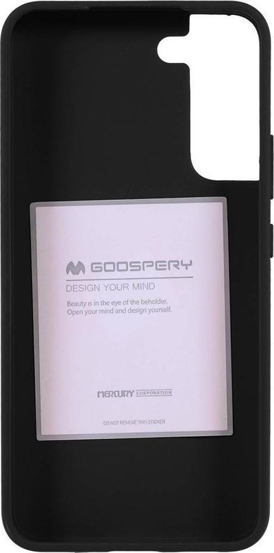 Këllëf telefoni Mercury Soft Feeling për Samsung Galaxy S22, TPU, mat, i zi