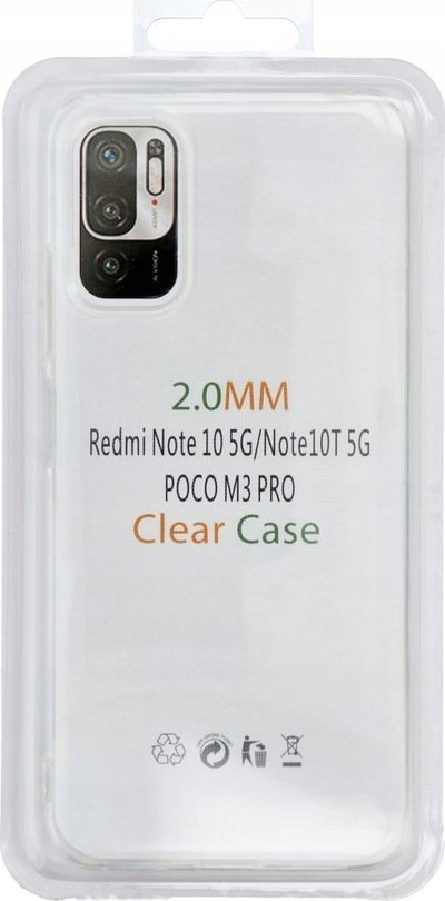Mbrojtëse telefoni Clear Case për Xiaomi Redmi 13C, 2mm, transparente