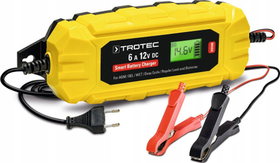 Karikues baterie Trotec PBCS 6A, 12V, 6A, i verdhë