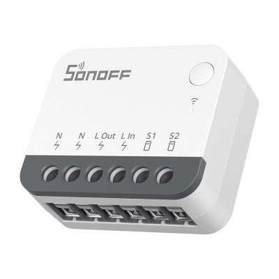 Çelës smart Sonoff ZBMINI R2, Zigbee, kontroll me eWeLink Alexa Google Home, i bardhë