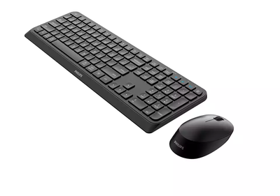 Set tastierë dhe mi Philips SPT6407B, wireless, Bluetooth, i zi