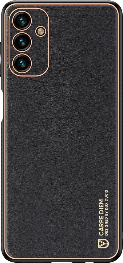 Mbrojtëse telefoni Dux Ducis Yolo për Samsung Galaxy A13 5G, lëkurë eko, e zezë