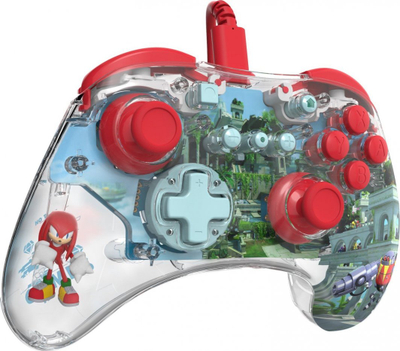 Контролер PDP RealMz Knuckles Sky Sanctuary Zone, жичен, шарен