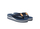 Flip-flop për femra TBS Granada, platformë wedge, navy e bardhë