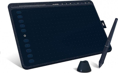 Tablet grafik Huion HS611, 8192 nivele, i kaltër
