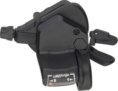 Ndërrues marshe Microshift MICROSHIFT, 9 shpejtësi, i djathtë, rri trekëmbësh me Shimano
