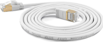 Kabllo rrjeti Wantec 7123, Cat7 S/FTP, 10 m, e bardhë