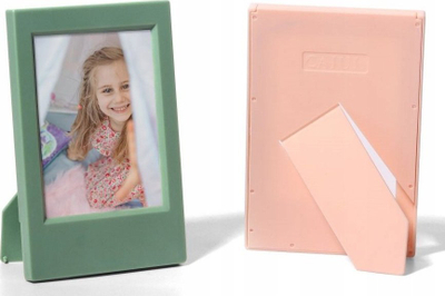 Kornizë tavoline LoveInstant për foto Fujifilm Instax Mini, plastike, gri