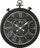 Orë muri MPM Quality Vintage Timekeeper E01.4326.90, e zezë