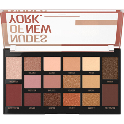 Paletë për sy Maybelline Nudes of New York, 18 g