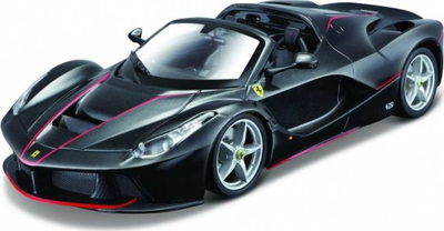 Модел автомобил Maisto Ferrari LaFerrari Aperta, размер 1:24, комплет за склопување, црн