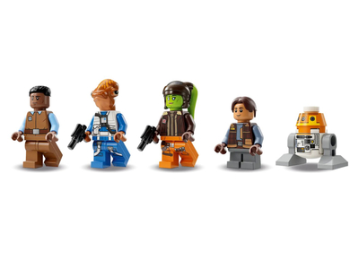 Set ndërtimi LEGO Star Wars 75357 Ghost dhe Phantom II, 1394 pjesë, për fëmijë 10+