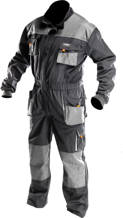 Overall pune Neo 81-250-L, madhësia L 52, gri