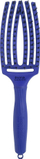 Krehër flokësh Olivia Garden FingerBrush Combo Medium, me qime natyrale edhe najloni, blu Blue Jeans