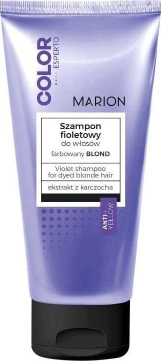 Shampon për flokë të lyer Marion Color Esperto Purple, për flokë bjonde, 200 ml