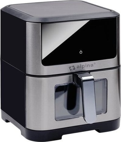 Fritezë ajri Alpina 871125224542, 8L, digjitale, e zezë