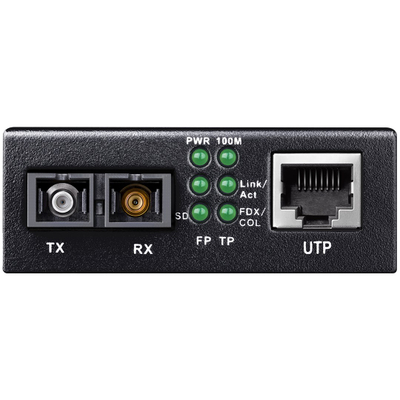 Media konvertues fibër Cudy MC100GSA-20, Gigabit, single-mode SC, i zi