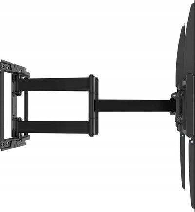 Mbajtëse muri për TV Gembird Full Motion, 50"-105", 75 kg, e zezë