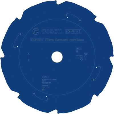 Teh sharre rrethore Bosch Expert Fibre Cement, për fibroçimento, për sharre pa kabllo