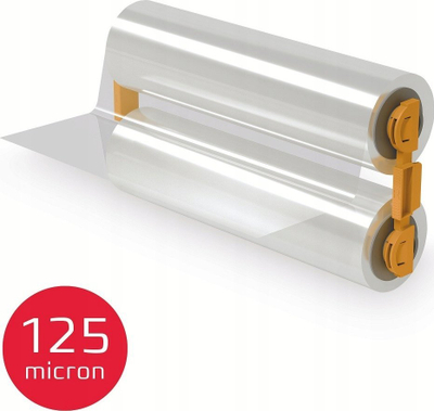 Film laminimi GBC Foton 30, rrotull 125µm, me shkëlqim, transparent