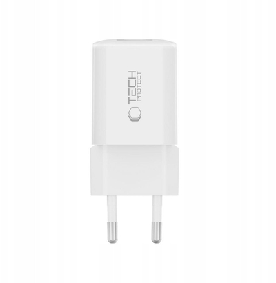 Karikues muri Tech-Protect NCM33W, 33W, 2 porta PD QC3.0, i bardhë