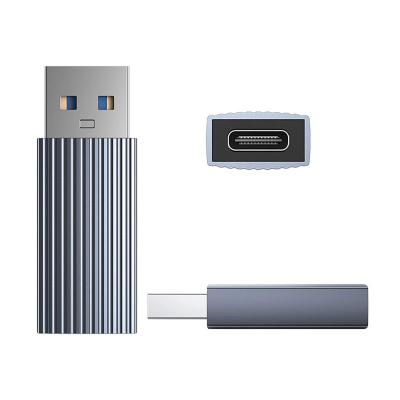 Adapter USB Orico AH-AC10, USB-C në USB-A 3.1, 10Gbps, gri