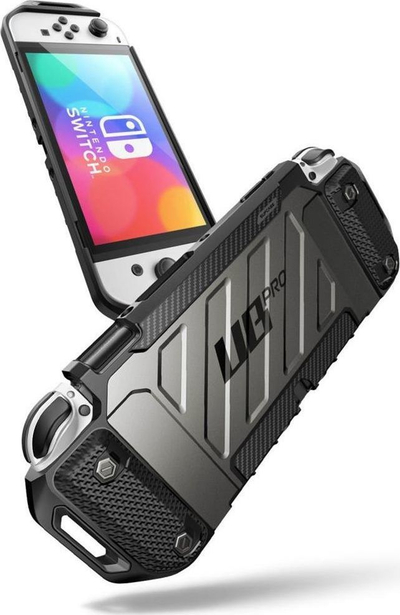 Mbrojtëse Supcase Unicorn Beetle Pro për Nintendo Switch, e zezë