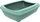 Tualet për mace Moderna Arist O Tray, 49.9 x 37.6 x 13.8 cm, me kornizë, i gjelbër