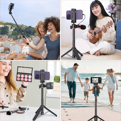 Tripod VRIG TP-06, 3 në 1, 55cm, i zi