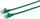 Kabllo rrjeti MicroConnect CAT6a Slim, 0.5m, U/UTP, jeshile