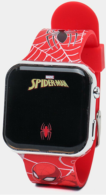 Orë digjitale për fëmijë Disney Spiderman SPD4719, e kuqe