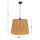Llambë e varur tavani 30–40x77Hcm (HM7947.05), bezhë