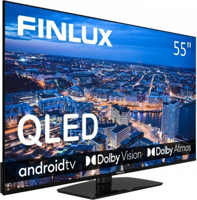 TV Smart Finlux 55FUH7161, 55", QLED 4K UHD, i zi