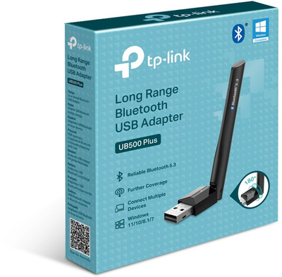 Adapter Bluetooth TP-Link UB500 Plus, USB, Bluetooth 5.3, i zi
