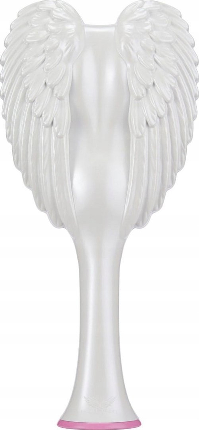 Furçë flokësh Tangle Angel 2.0, antistatike, për flokë të lagur dhe të thatë, e bardhë rozë