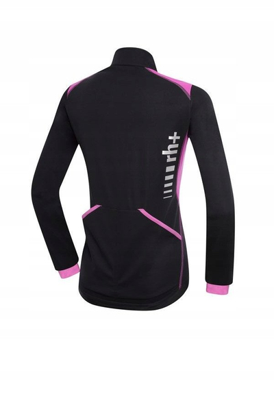Xhaketë çiklizmi ZeroRH+ Spirit W 956 S, softshell elastik, me mbrojtje nga dielli, e zezë
