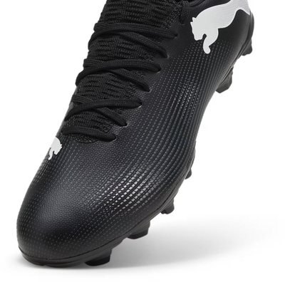 Këpucë futbolli Puma Future 7 Play FG, për fushë të thatë, të zeza
