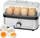 Zierëse vezësh Profi Cook PC EK 1275, 8 vezë, 400W, inox e zezë