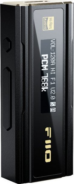 DAC portabël FiiO KA5, USB, dalje 3.5mm dhe 4.4mm, i zi