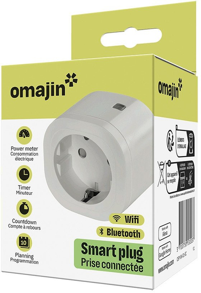 Prizë smart Netatmo Smarter Intermediate Plug, kontroll nga larg, sheh sa harxhon, e bardhë