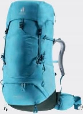 Shpinore Deuter Aircontact Lite SL, 45L+10, për trekking, blu