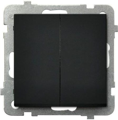 Prizë Kontakt-Simon, 250V, 10A, IP20, e zezë