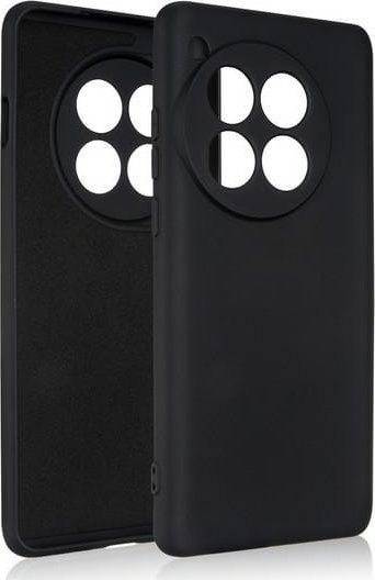 Mbulesë silikoni Beline për OnePlus 12 5G, e hollë, kundër rrëshqitjes, e zezë