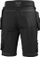 Pantallona të shkurtra pune Helly Hansen Kesnington, me xhepa t’varur, material elastik 4-way, të zeza